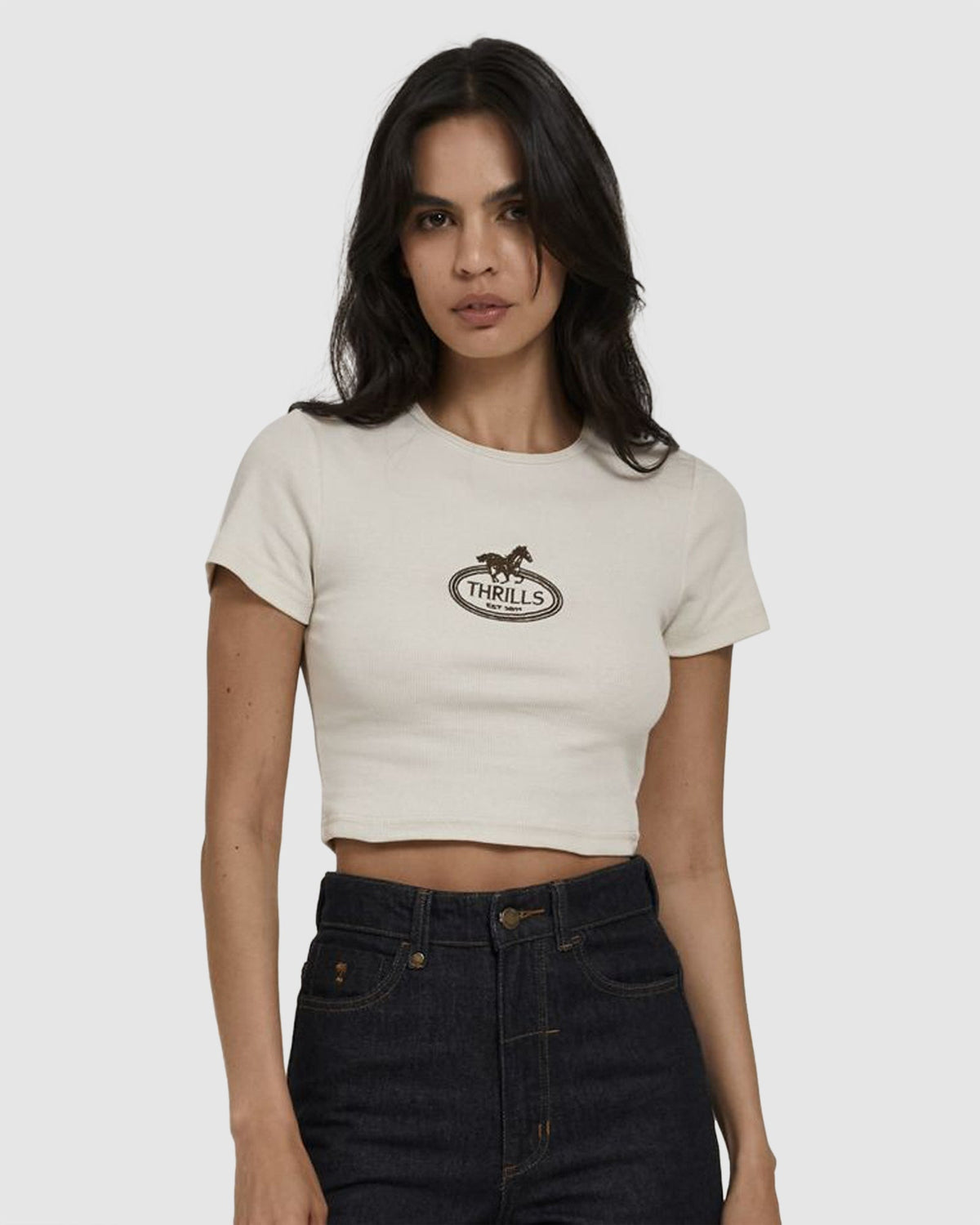 WOMENS CHARIOT OVAL BABY T-SHIRT