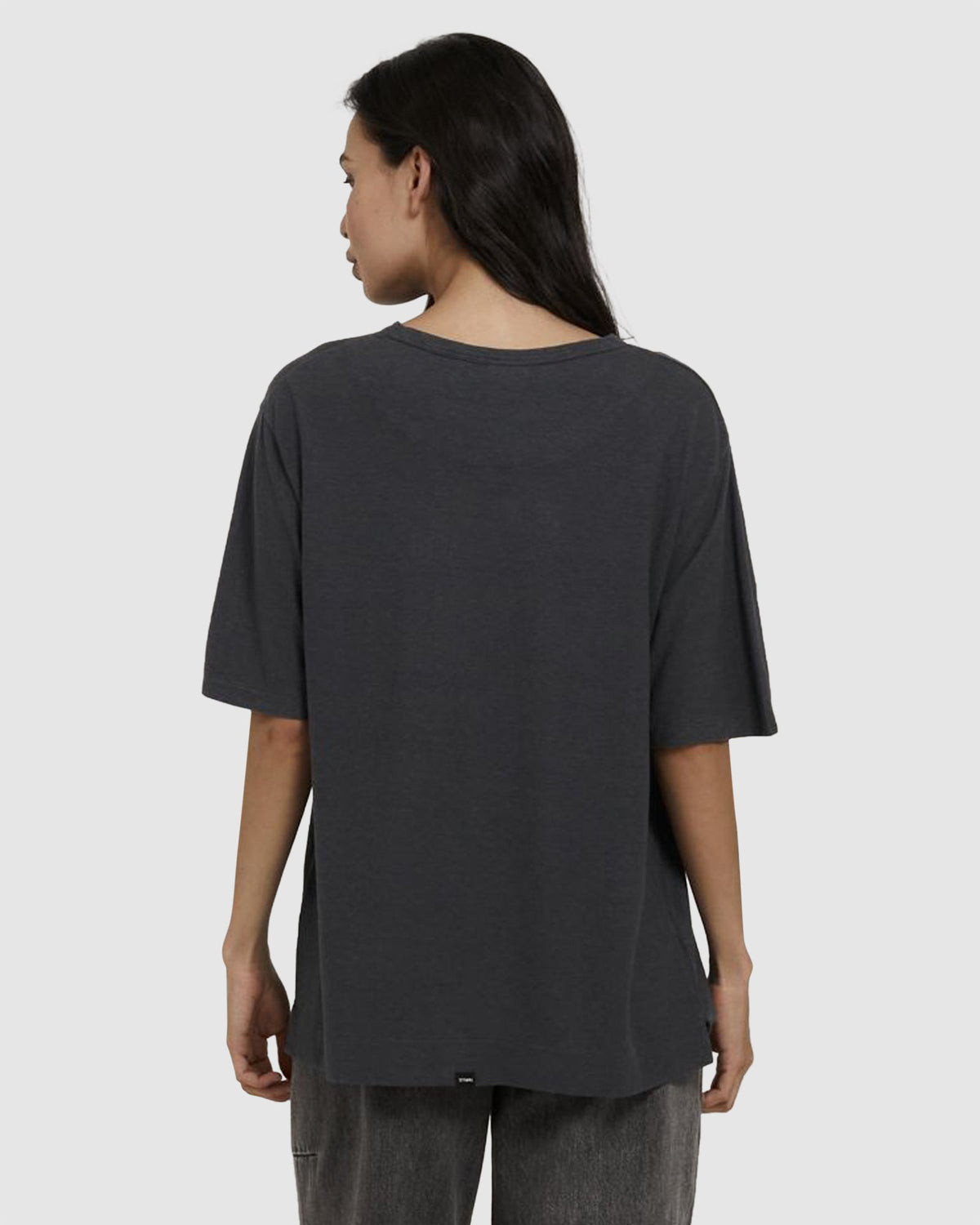 WOMENS EUPHORIC CO-EXISTENCE HEMP BOX T-SHIRT