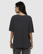 WOMENS EUPHORIC CO-EXISTENCE HEMP BOX T-SHIRT