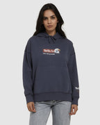 WOMENS HEAVY STRENGTH FLEECE HOODIE