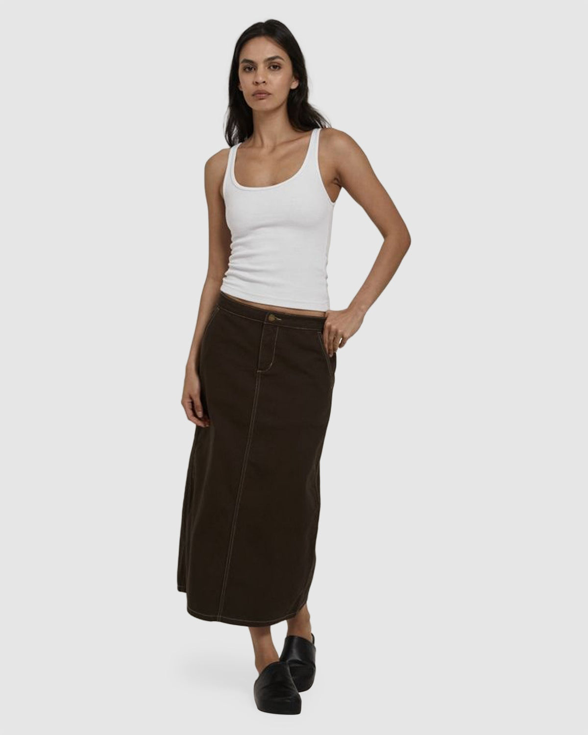WOMENS FRANKIE MIDI SKIRT