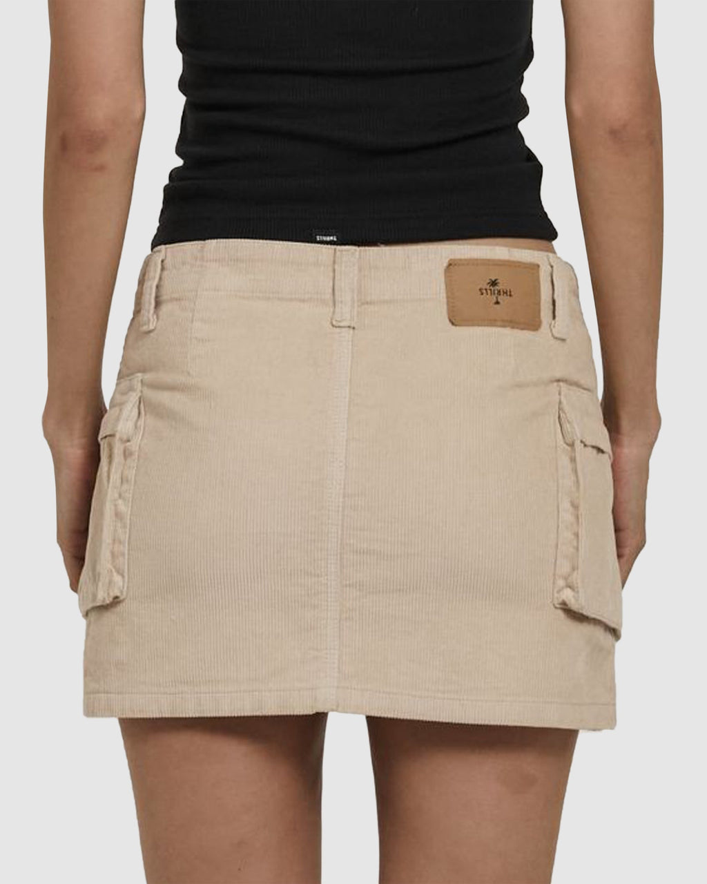 WOMENS LOTTIE CORD CARGO SKIRT