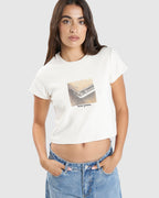 WOMENS OLD AND GOLD MINI T-SHIRT