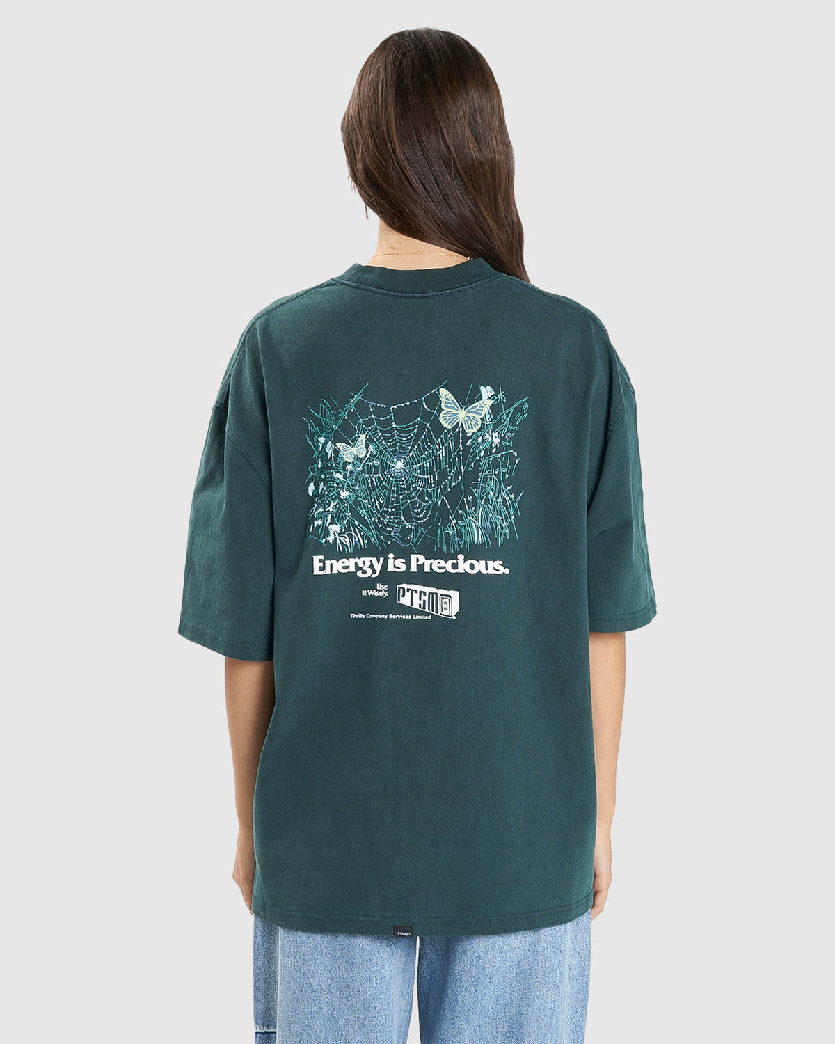 WOMENS ENERGY IS PRECIOUS OVERSIZED T-SHIRT