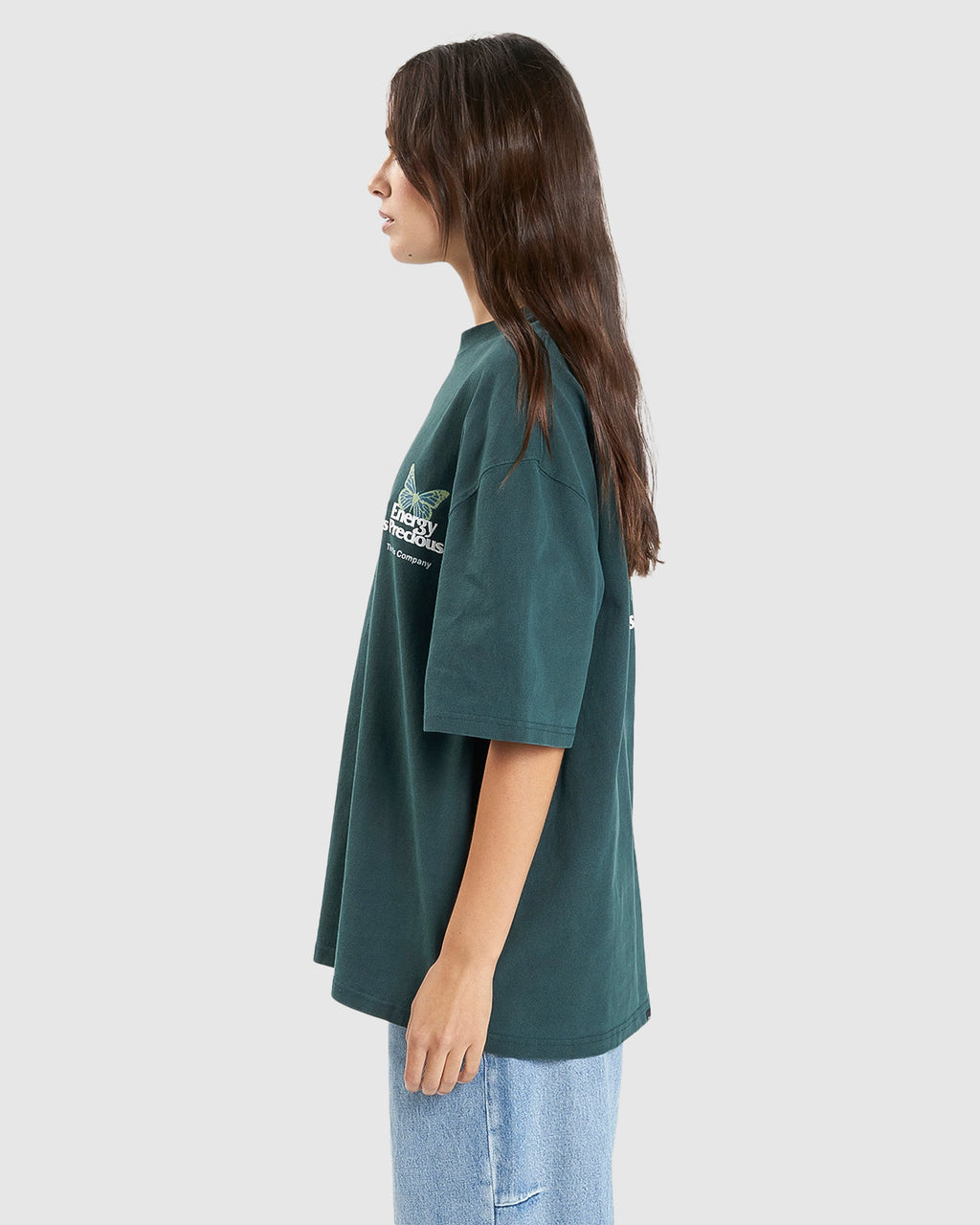 WOMENS ENERGY IS PRECIOUS OVERSIZED T-SHIRT