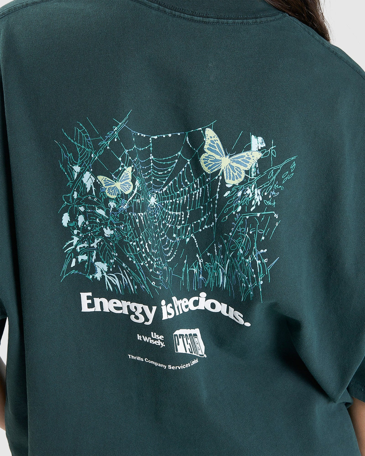 WOMENS ENERGY IS PRECIOUS OVERSIZED T-SHIRT