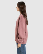 WOMENS DARK COSMOS COCOON PANEL CREW NECK