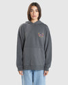 WOMENS BUILT FOR SPEED COCOON PANEL PULLOVER HOODIE
