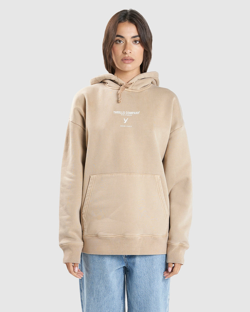 WOMENS HONOUR SLOUCH PULLOVER HOODIE