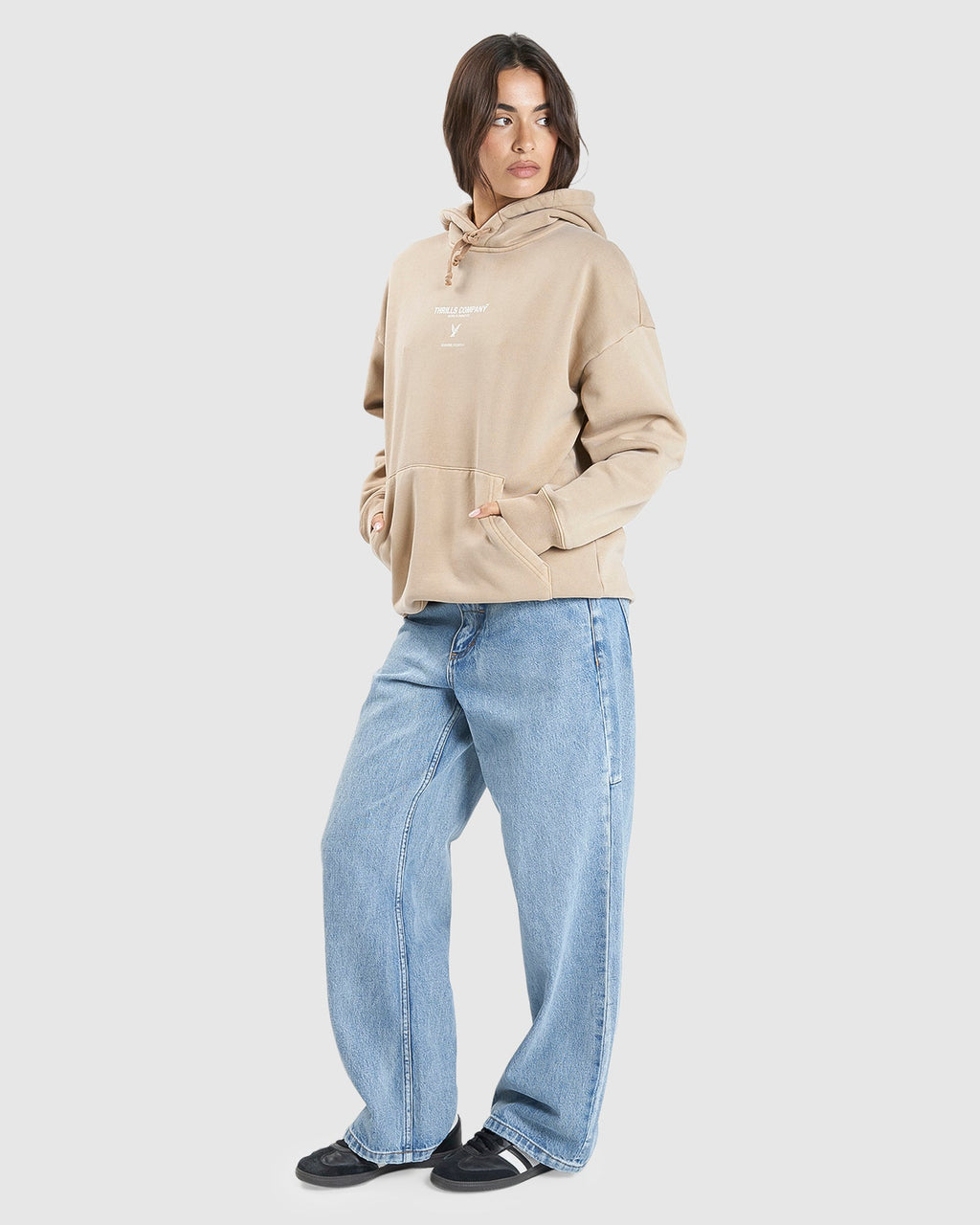 WOMENS HONOUR SLOUCH PULLOVER HOODIE