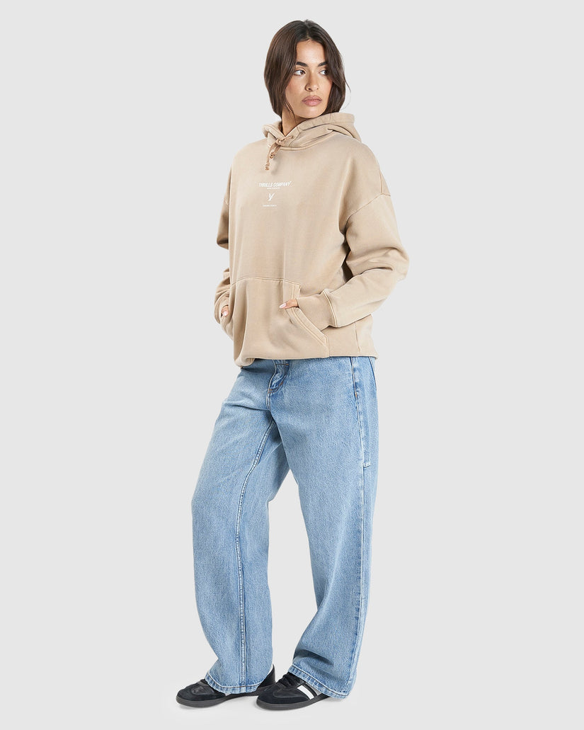 WOMENS HONOUR SLOUCH PULLOVER HOODIE