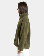 WOMENS CAMERON POLAR QUARTER ZIP FLEECE JUMPER