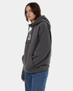 Womens Strenght And Glory Slouch Pullover Hoodie