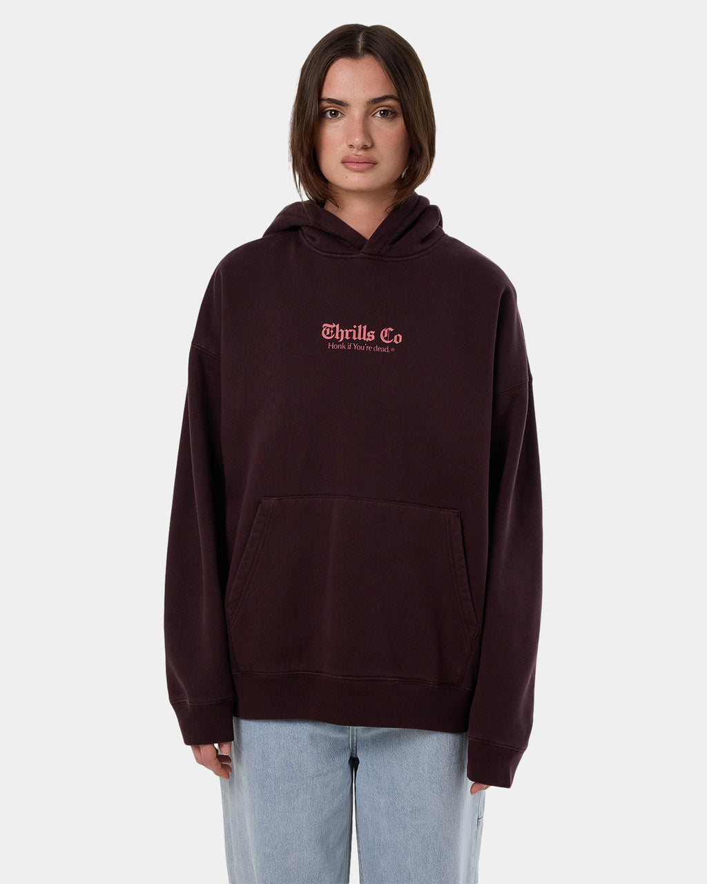 Womens Lighten Up Cocoon Panel Pullover Hoodie