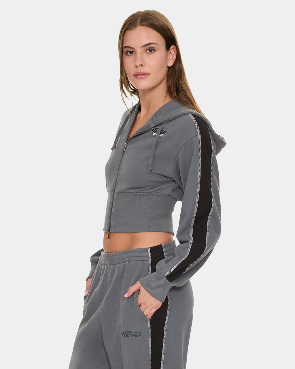DIVISION 011 ZIP HOOD FLEECE P62