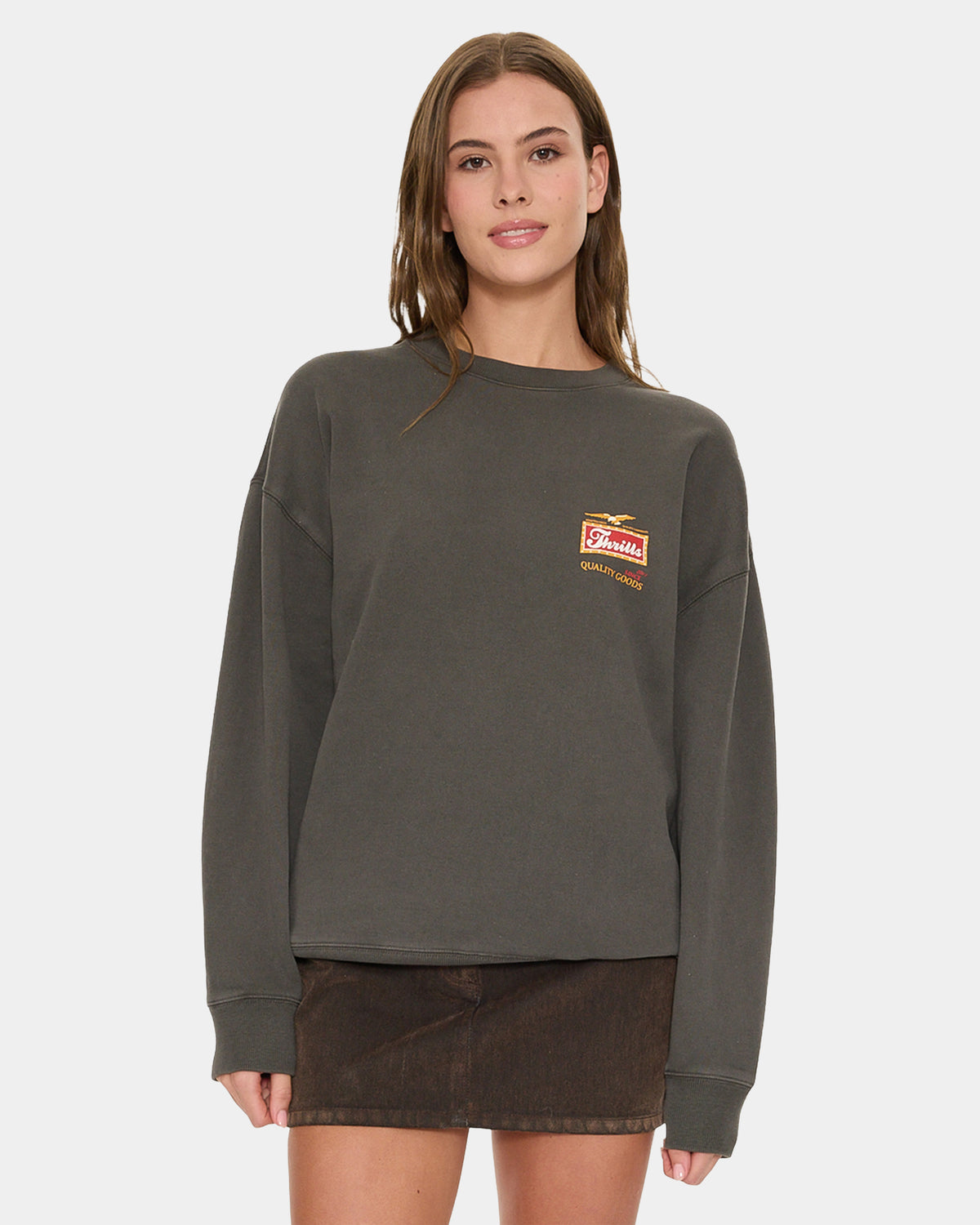 MAKE EM TOUGH SLOUCH CREW ACBK