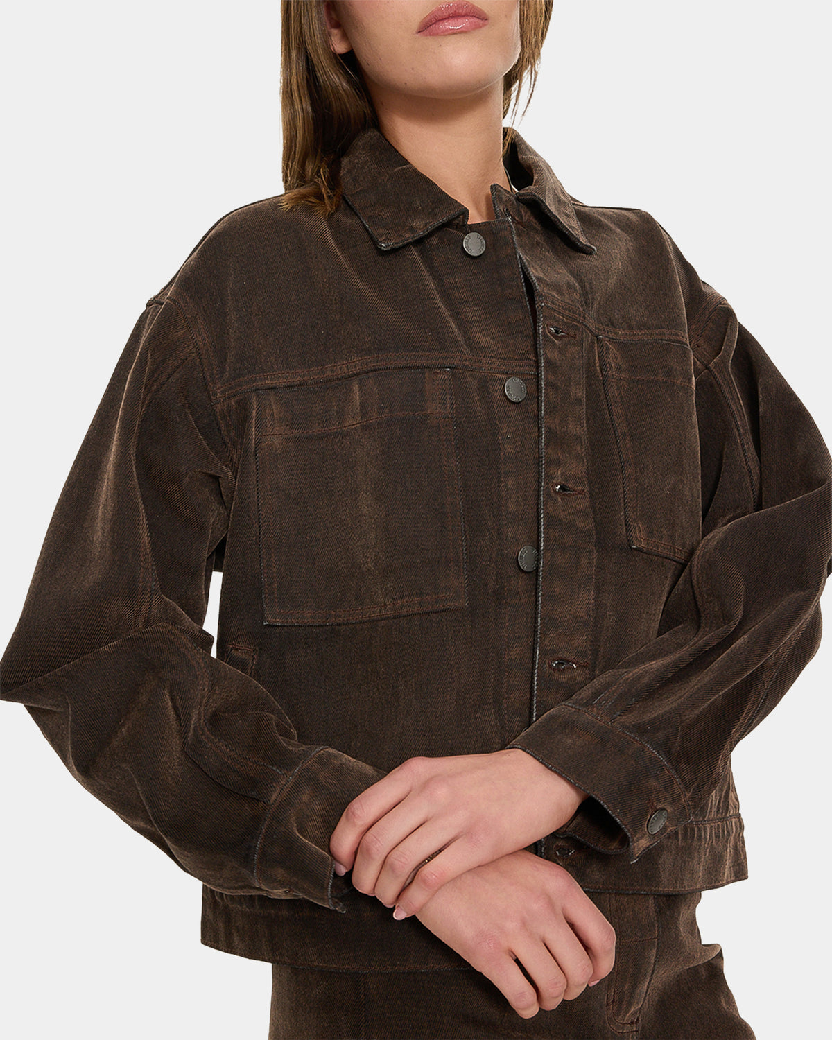 BAILEY FLOCKED JACKET 5DC
