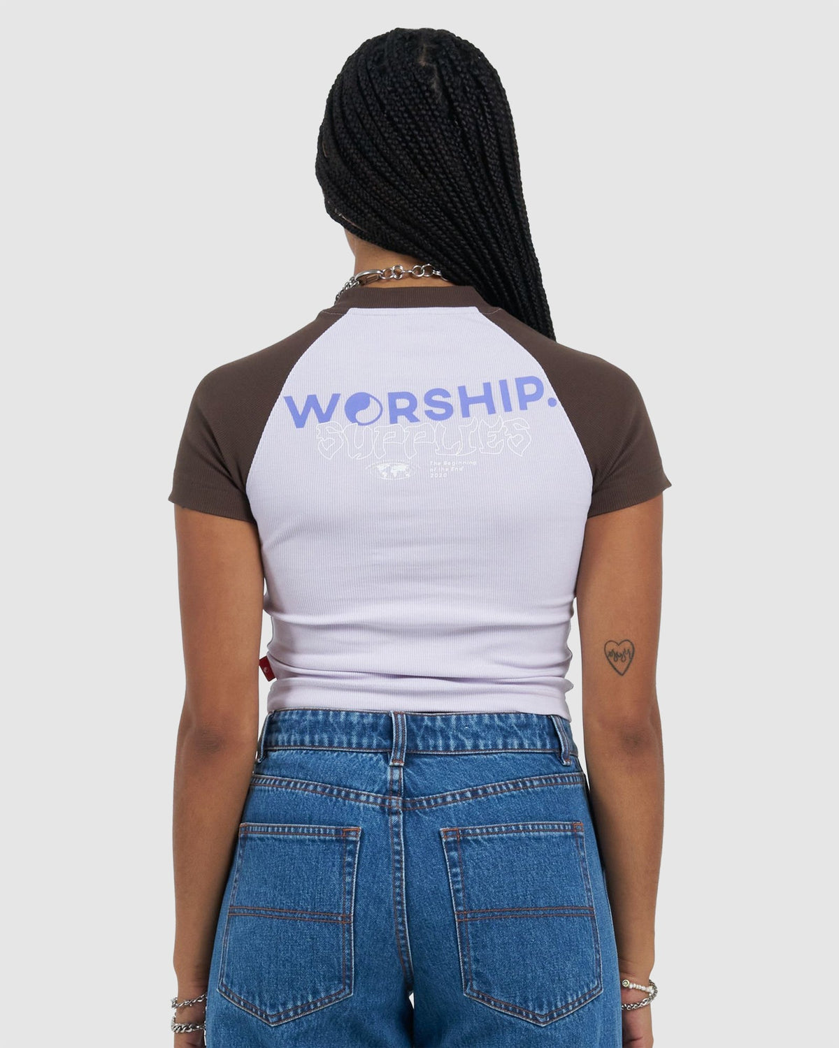 WOMENS OFFERINGS SLIM RAGLAN T-SHIRT