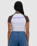 WOMENS OFFERINGS SLIM RAGLAN T-SHIRT