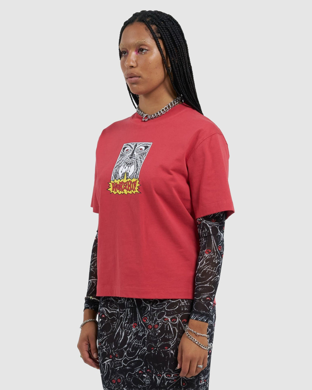 WOMENS SCREAMER REGULAR FIT T-SHIRT
