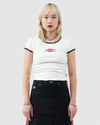 Womens Hot Plate Slim Ringer T-Shirt