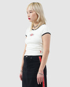 Womens Hot Plate Slim Ringer T-Shirt