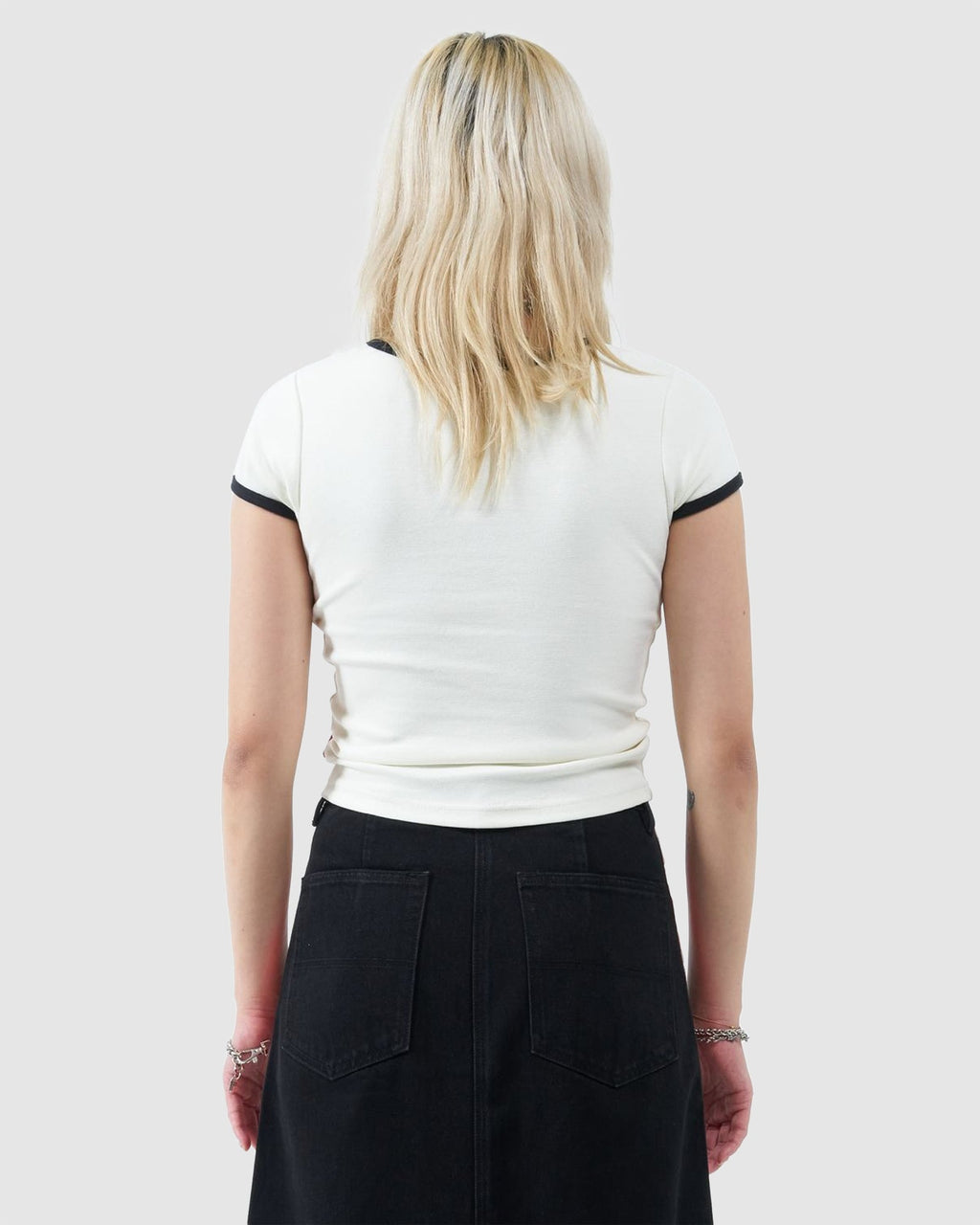 Womens Hot Plate Slim Ringer T-Shirt