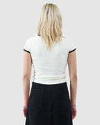 Womens Hot Plate Slim Ringer T-Shirt