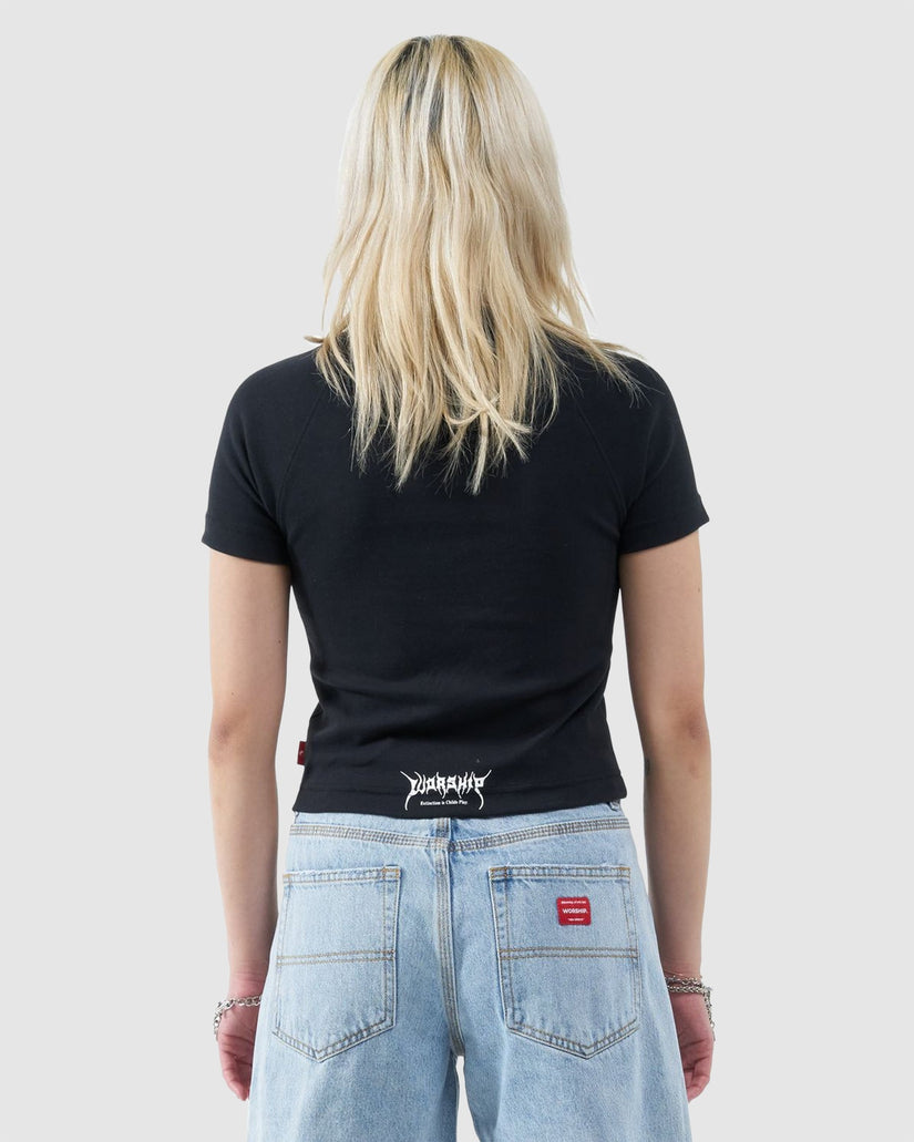 WOMENS CHILDS PLAY SLIM RAGLAN T-SHIRT