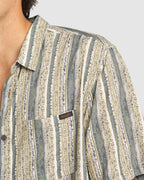Mens Garageland Fern Stripe Shirt