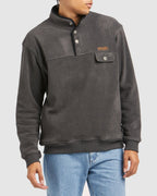 Mens Sweat Slate Polar Fleece Jumper
