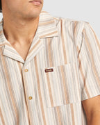 MENS RESORT SHIRT BADLANDS STRIPEP