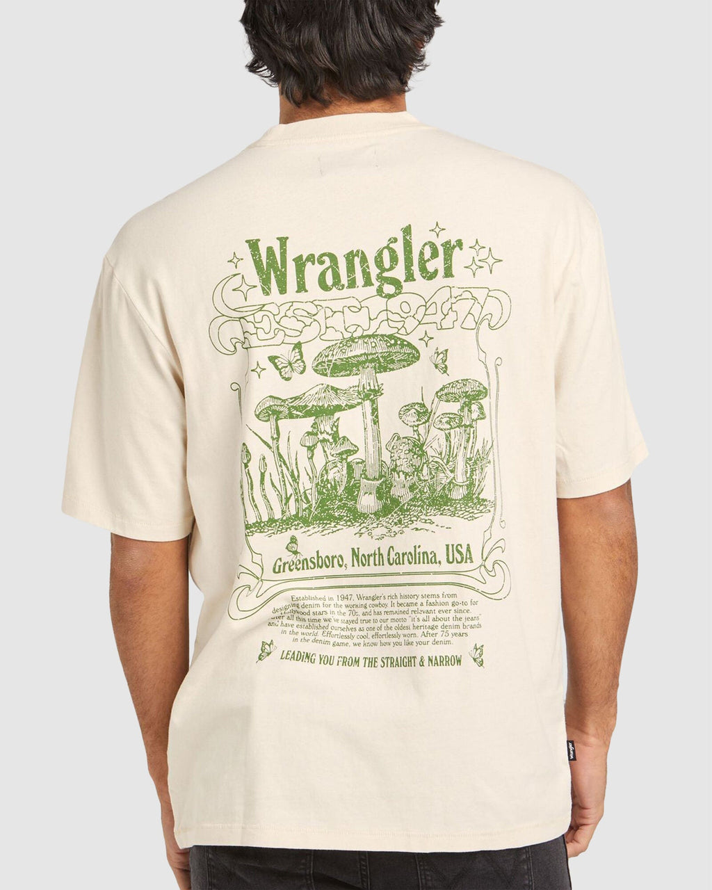 MENS SHROOM FIELDS SLACKER T-SHIRT