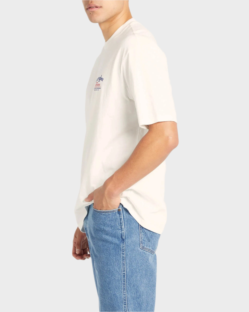 MENS SILVER GUM SLACKER T-SHIRT