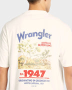 MENS SILVER GUM SLACKER T-SHIRT