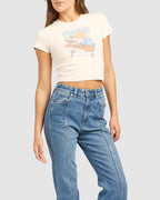WOMENS BABY RIB T-SHIRT