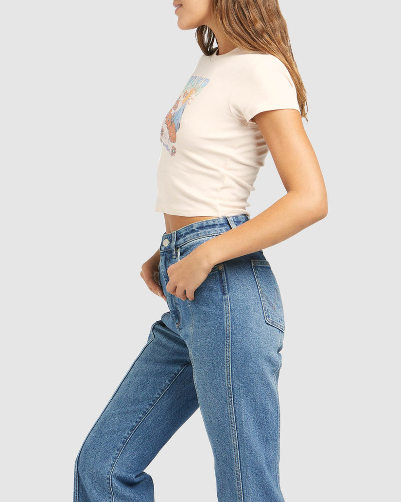 WOMENS BABY RIB T-SHIRT