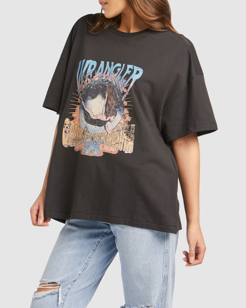 WOMENS BOXY SLOUCH TRANSCENDING T-SHIRT
