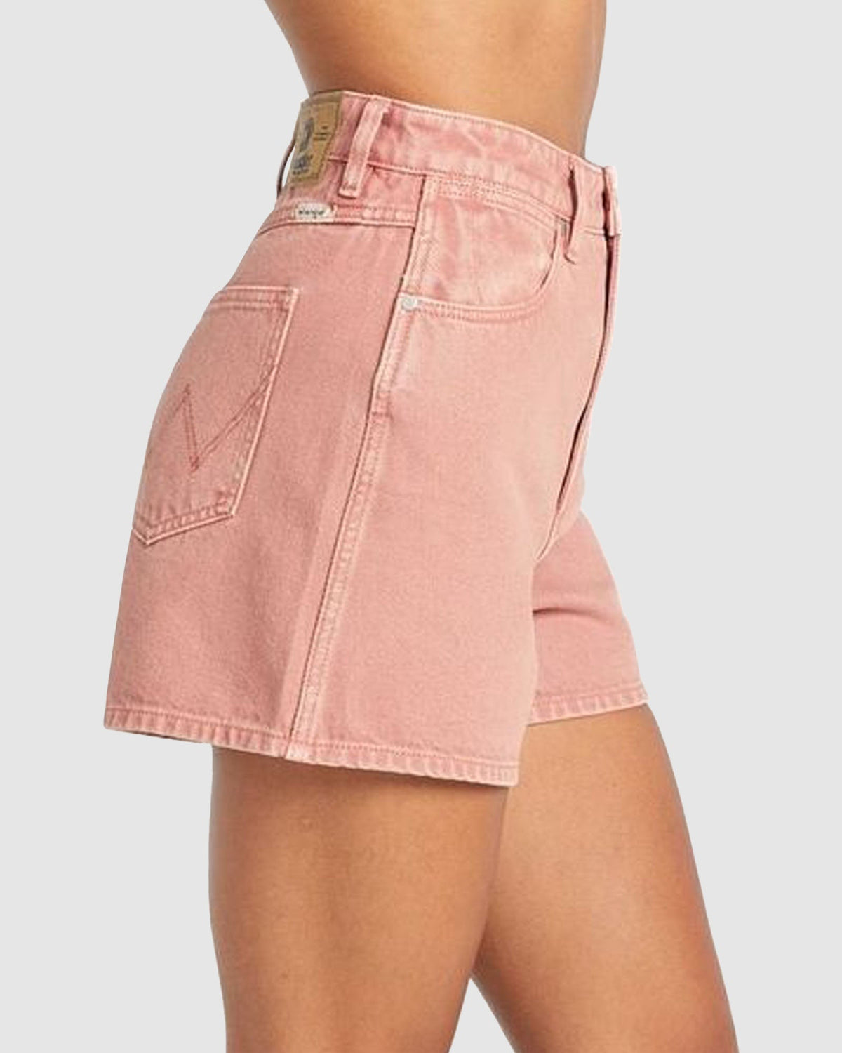 WOMENS HI BELLS SHORT FADED CLAY