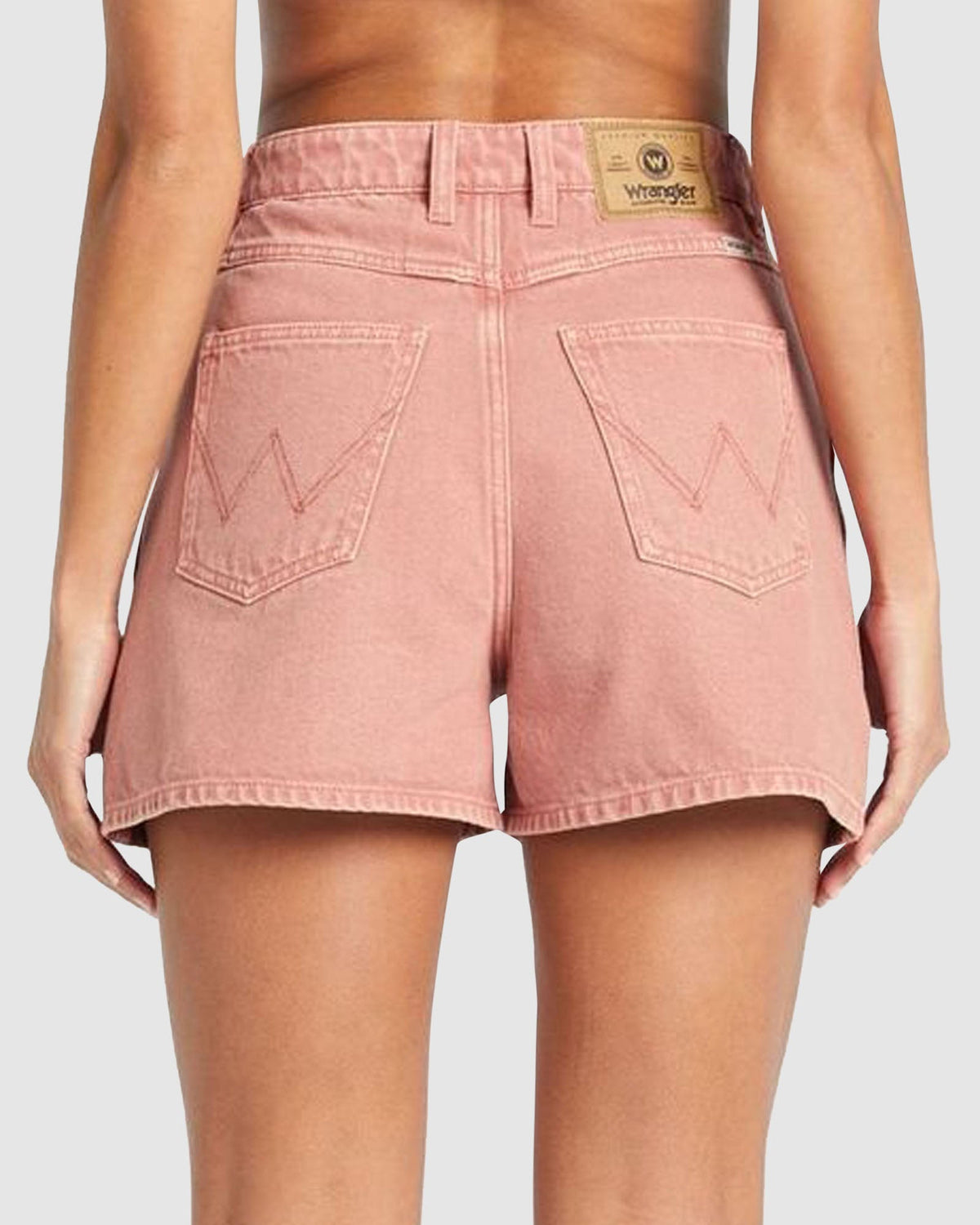 WOMENS HI BELLS SHORT FADED CLAY