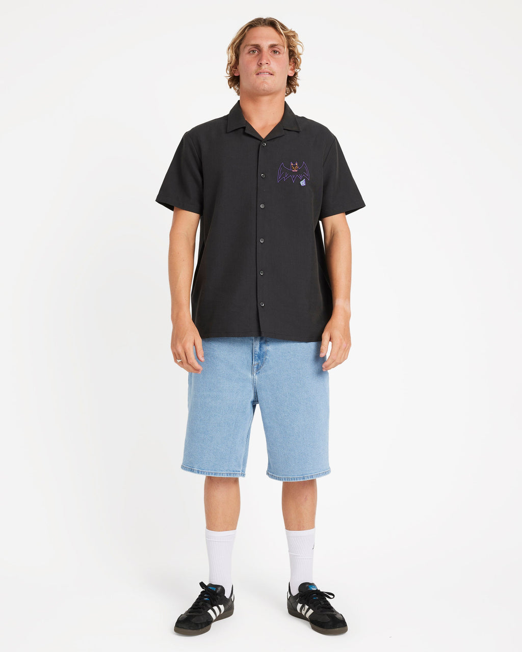 Mens Featured Artist Ozzy Woven Short Sleeve Shirt