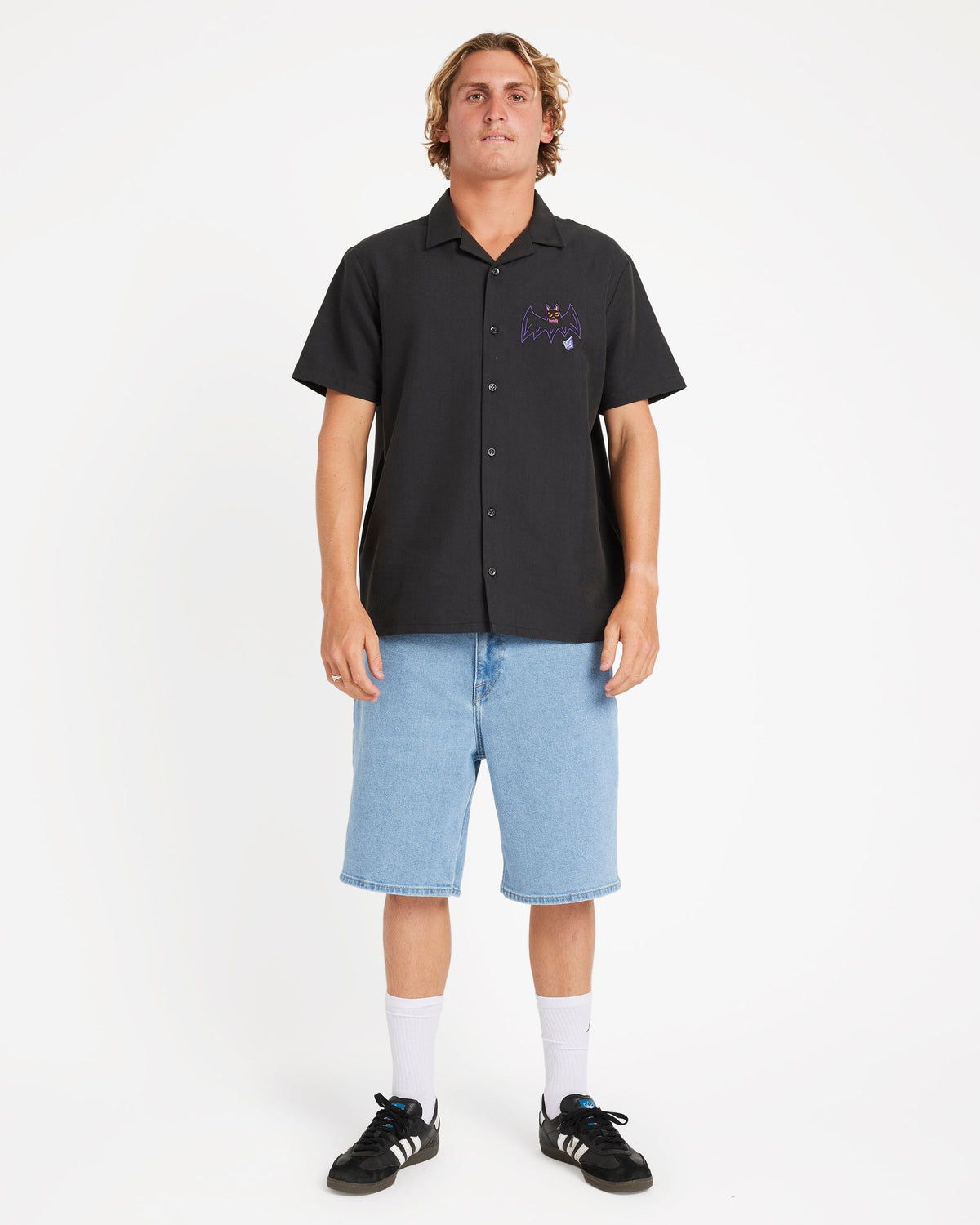 Mens Featured Artist Ozzy Woven Short Sleeve Shirt