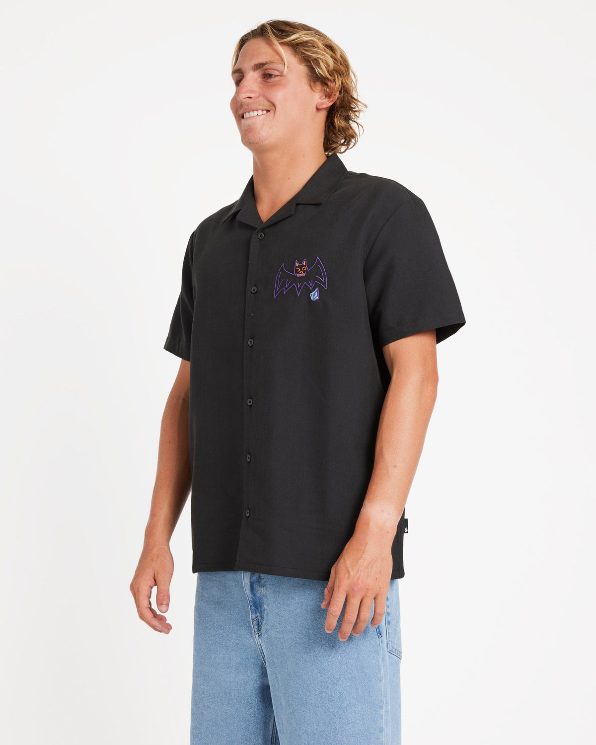 Mens Featured Artist Ozzy Woven Short Sleeve Shirt