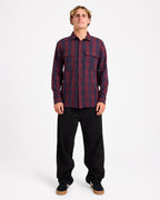 Mens Shadowstone Flannel Long Sleeve Shirt