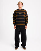 Mens Striperstand Crew Neck