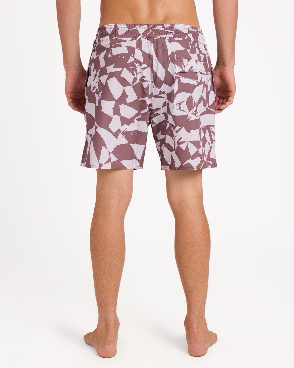 Mens Broken Checks Trunk 17" Boardshorts