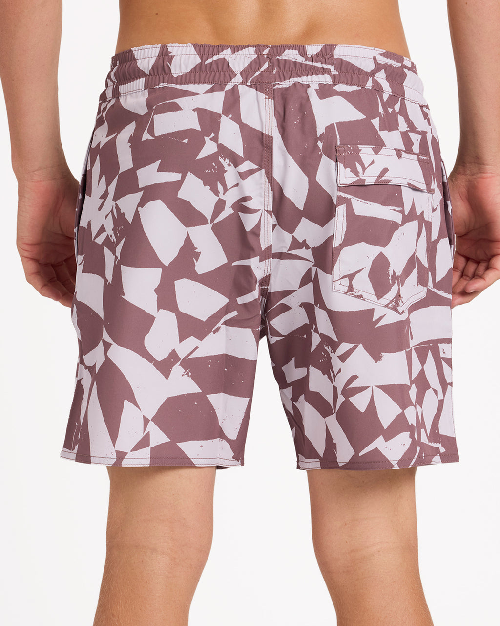 Mens Broken Checks Trunk 17" Boardshorts