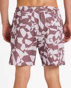 Mens Broken Checks Trunk 17" Boardshorts