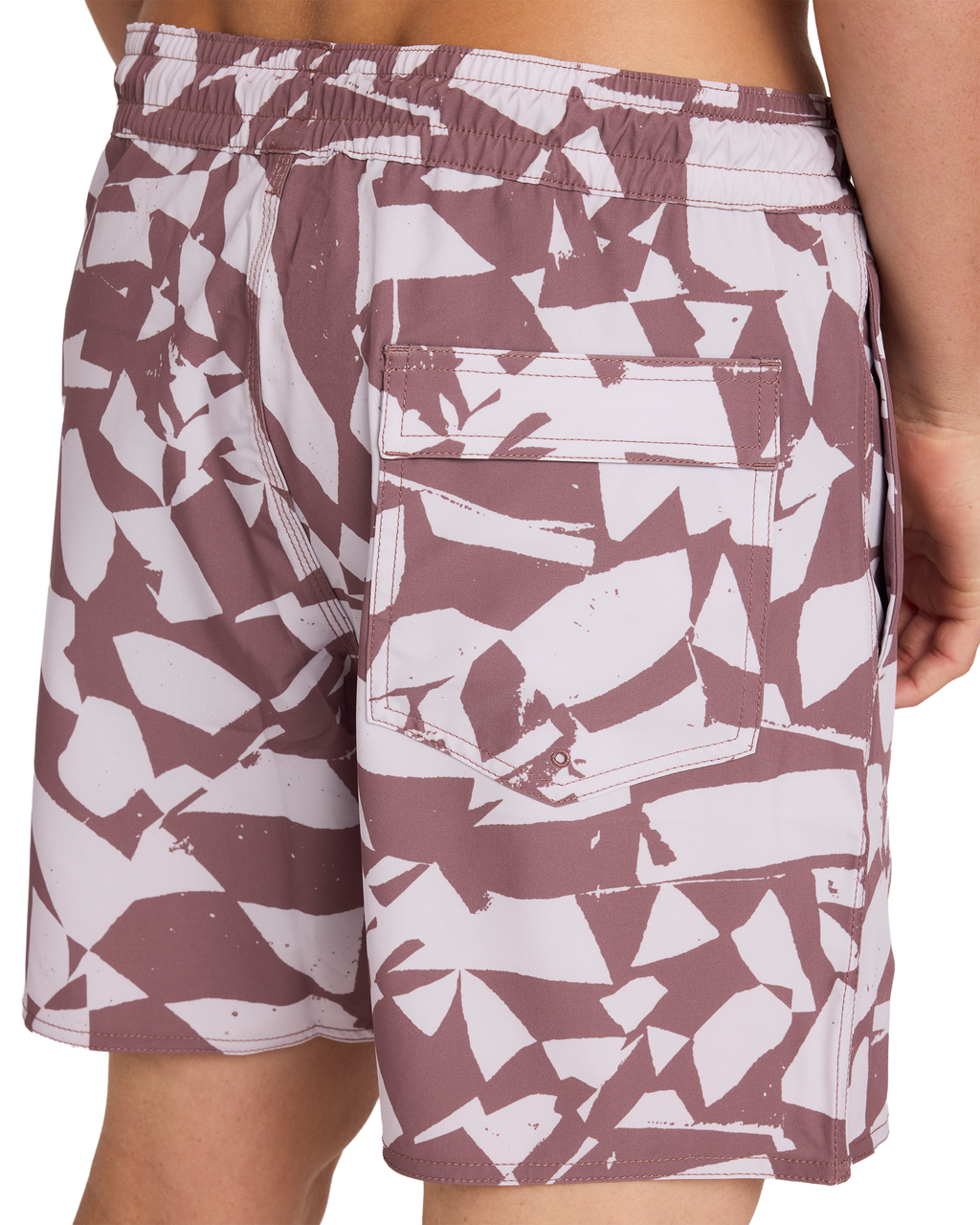 Mens Broken Checks Trunk 17" Boardshorts