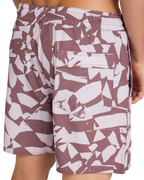 Mens Broken Checks Trunk 17" Boardshorts